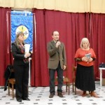 Presentazione di Al sur de las cosas – Sede F.A.C.A. - Buenos Aires – 2012 (da sx: Cristina Borruto, Pasqualino Bongiovanni e Irma Rizzuti)