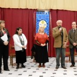 Presentazione di Al sur de las cosas – Sede F.A.C.A. - Buenos Aires – 2012 (da sx: Cristina Borruto, Esther Franco, Irma Rizzuti, Antonio Francisco Pisano e Pasqualino Bongiovanni)